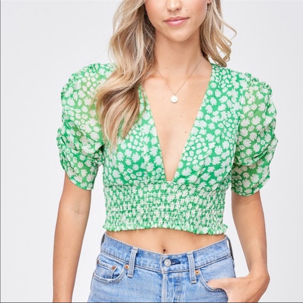 Floral Crop Top